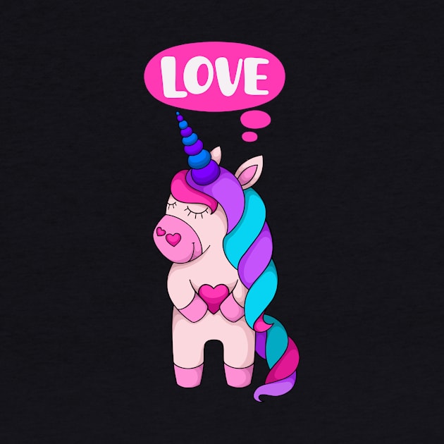 Love unicorn by Mashmuh